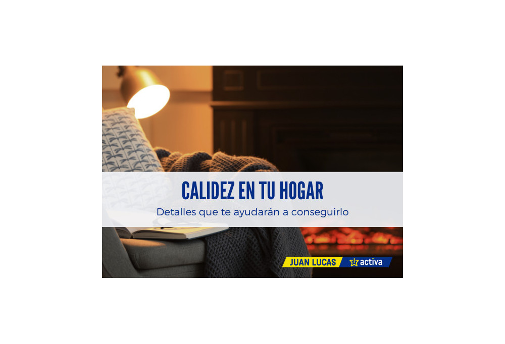 Detalles que aportarán calidez a tu hogar